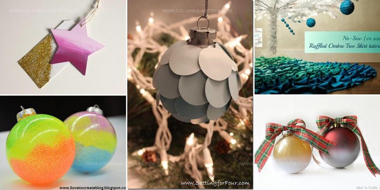 5629639 DIY Ombre Christmas Decorations