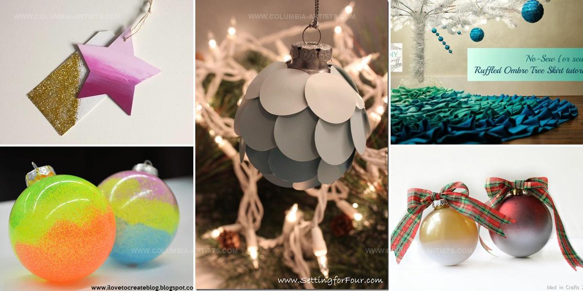 5629639 DIY Ombre Christmas Decorations
