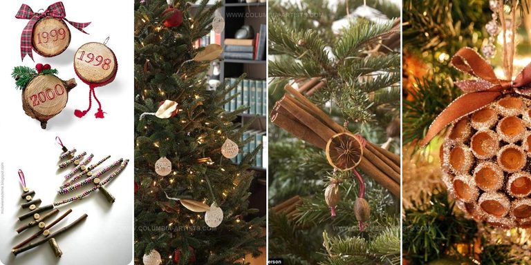 2400091 Natural DIY Christmas Ornaments