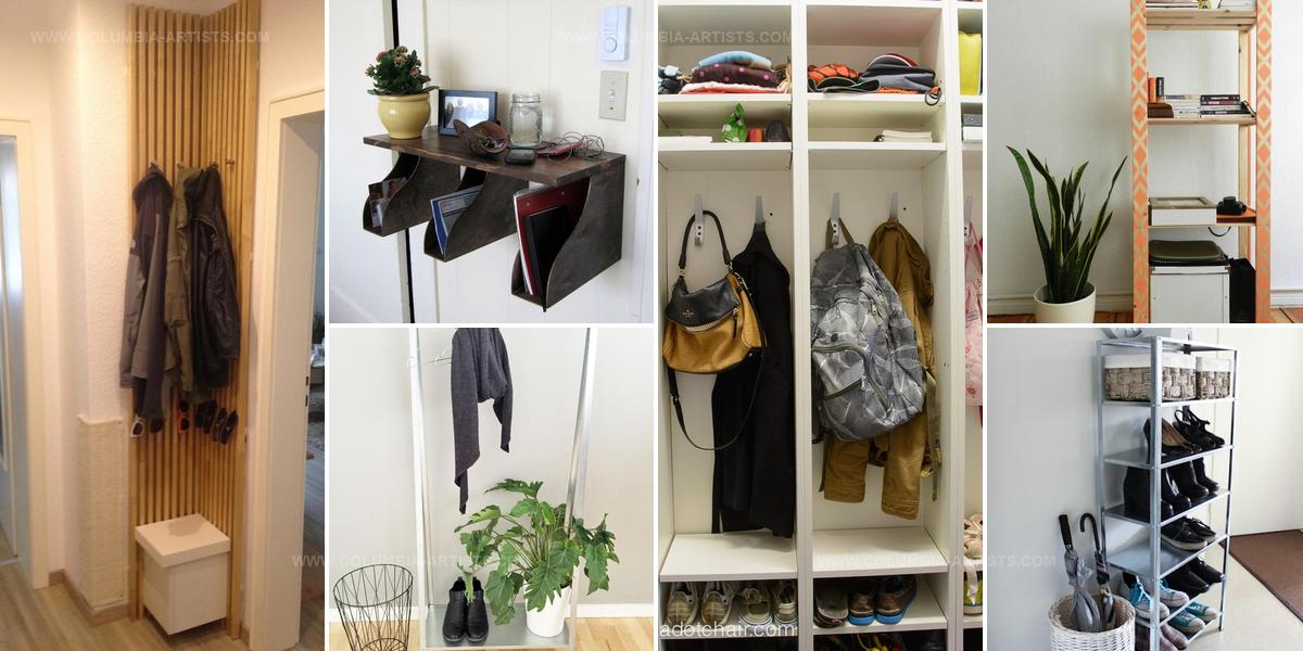 9585375 Clever DIY IKEA Entryway Hacks