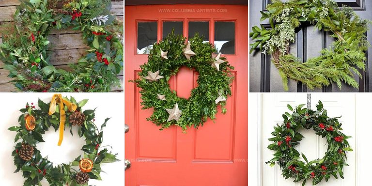 3762087 DIY Greenery Christmas Wreaths