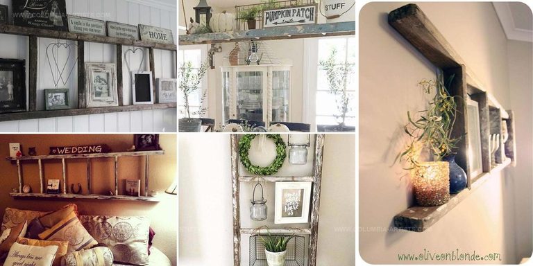 9096063 Repurposed Old Ladder Ideas