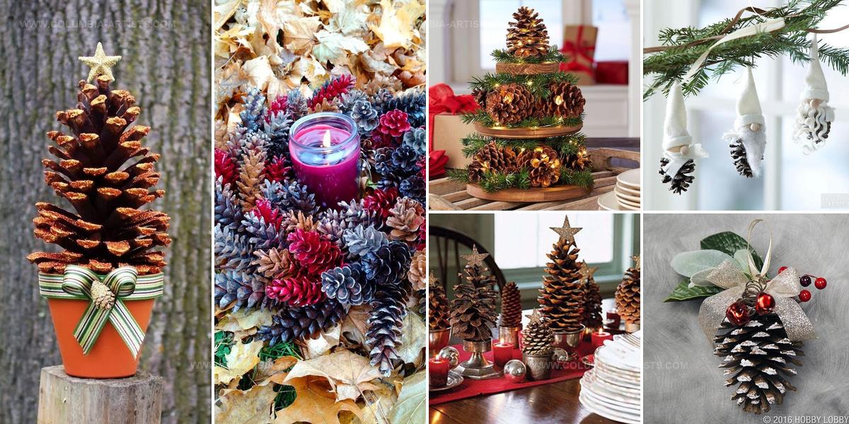 3446586 DIY Christmas Pine Cone Crafts