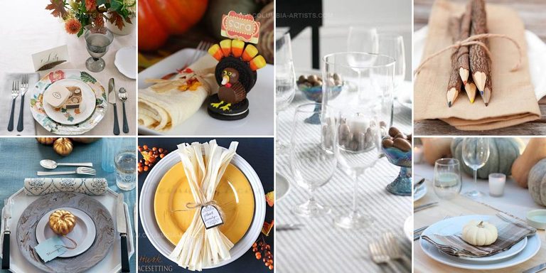 6540515 Simple DIY Thanksgiving Table Settings