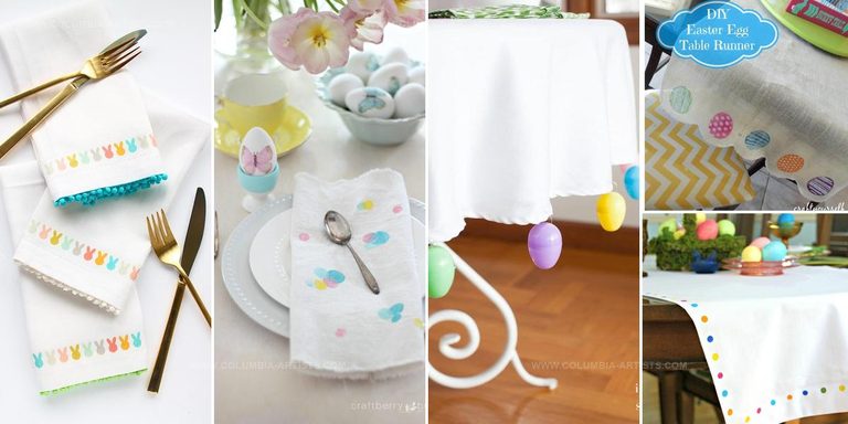 1349709 DIY Easter Table Linen Crafts