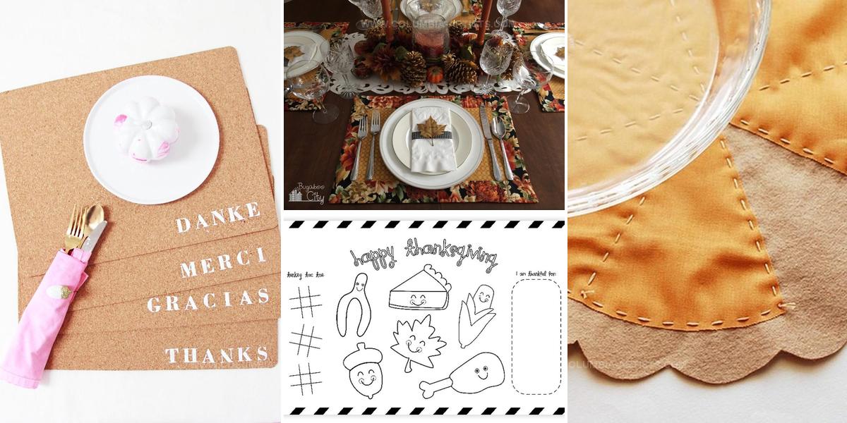 3024301 DIY Thanksgiving Placemats