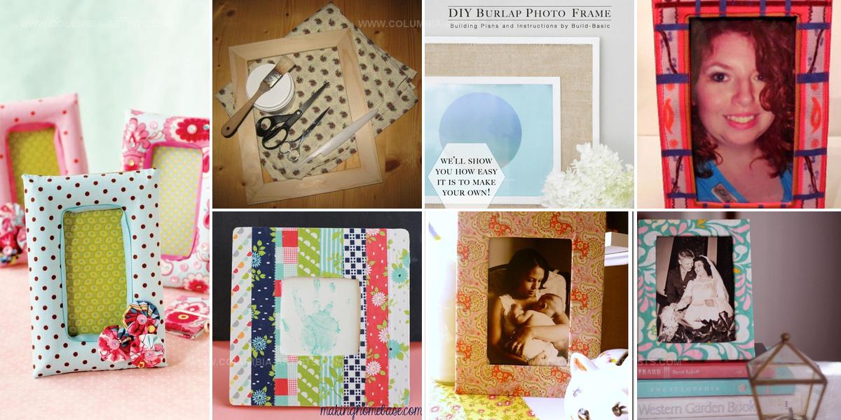 6356503 DIY Fabric Photo Frames