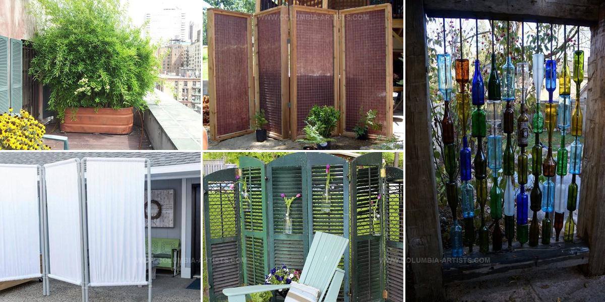 6815197 Affordable DIY Garden Privacy Ideas
