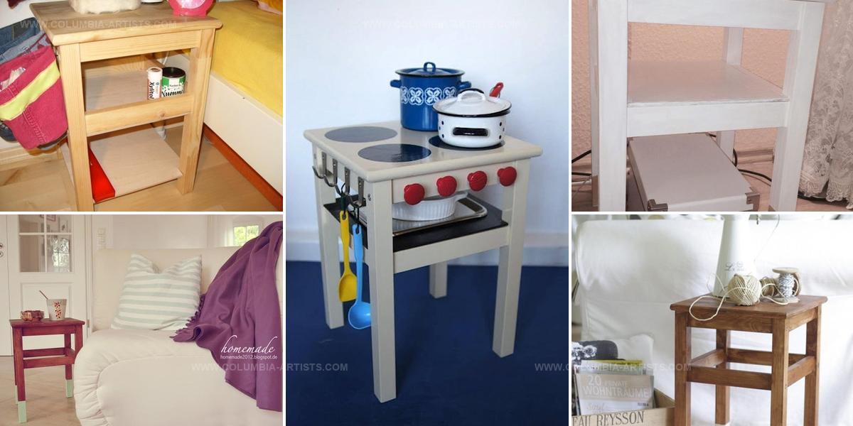 5663588 DIY IKEA Oddvar Stool Hacks
