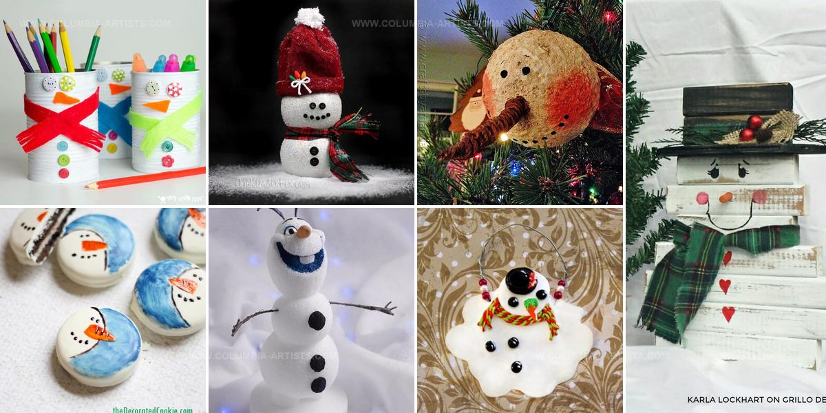 5207986 DIY Snowman Christmas Crafts