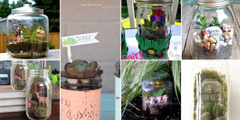 8068042 Mason Jar Fairy Garden Ideas