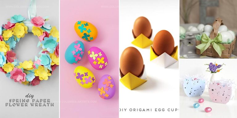 6428900 DIY Paper Easter Decorations