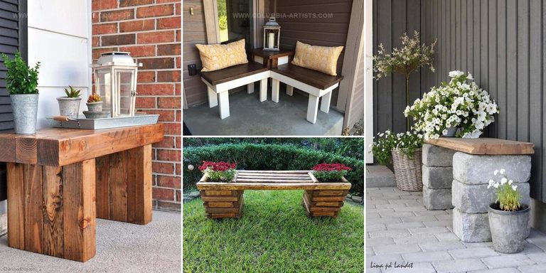 2283886 DIY Outdoor Bench Ideas
