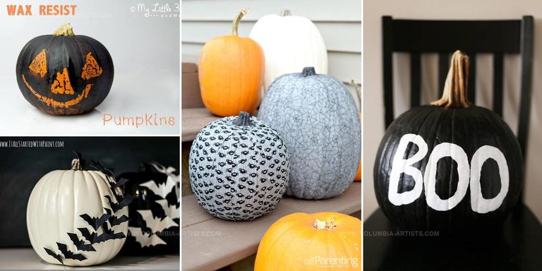 3387051 DIY No Carve Halloween Pumpkins