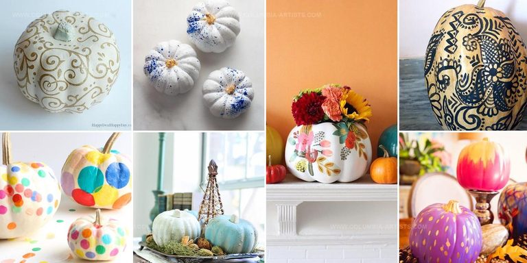 6865012 Painted Pumpkin Ideas