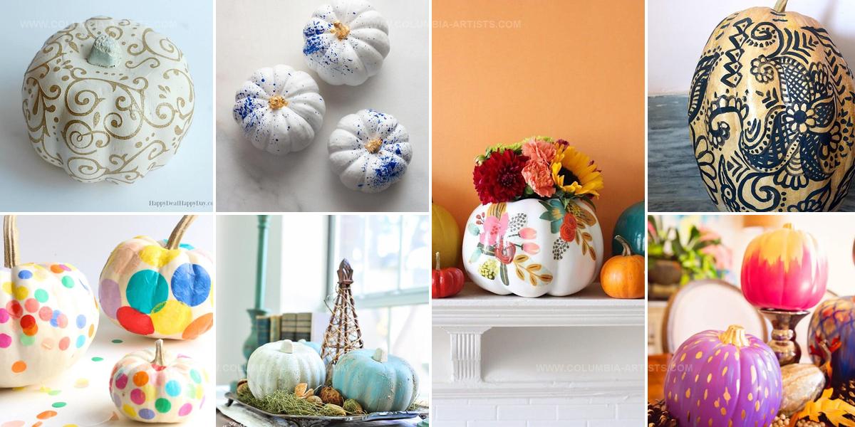 6865012 Painted Pumpkin Ideas