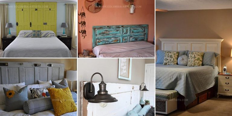 6690331 DIY Old Door Headboard Ideas