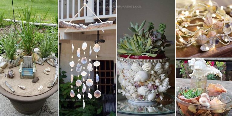 1433057 DIY Seashell Decor Projects