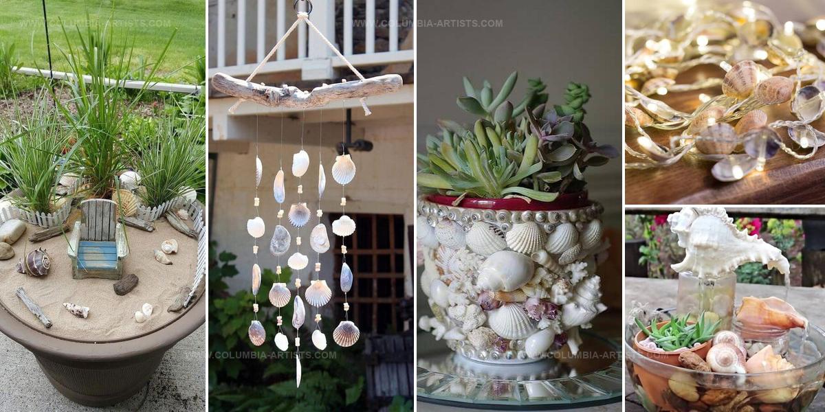 1433057 DIY Seashell Decor Projects