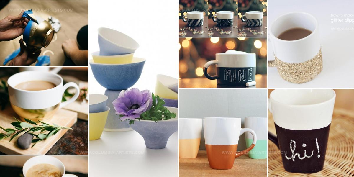 1238816 DIY Dipped Mug Ideas