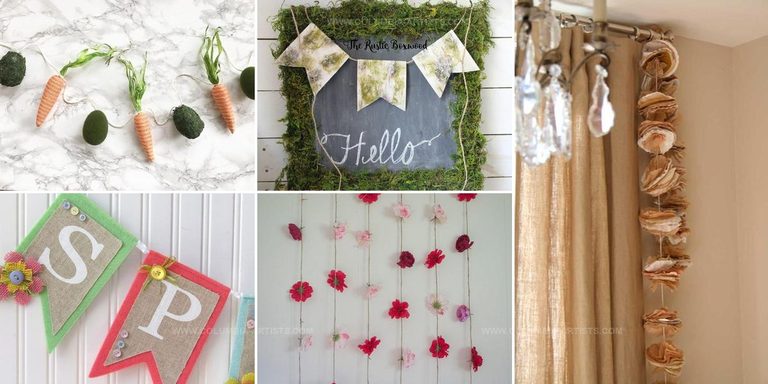 9995358 DIY Spring Garland Ideas