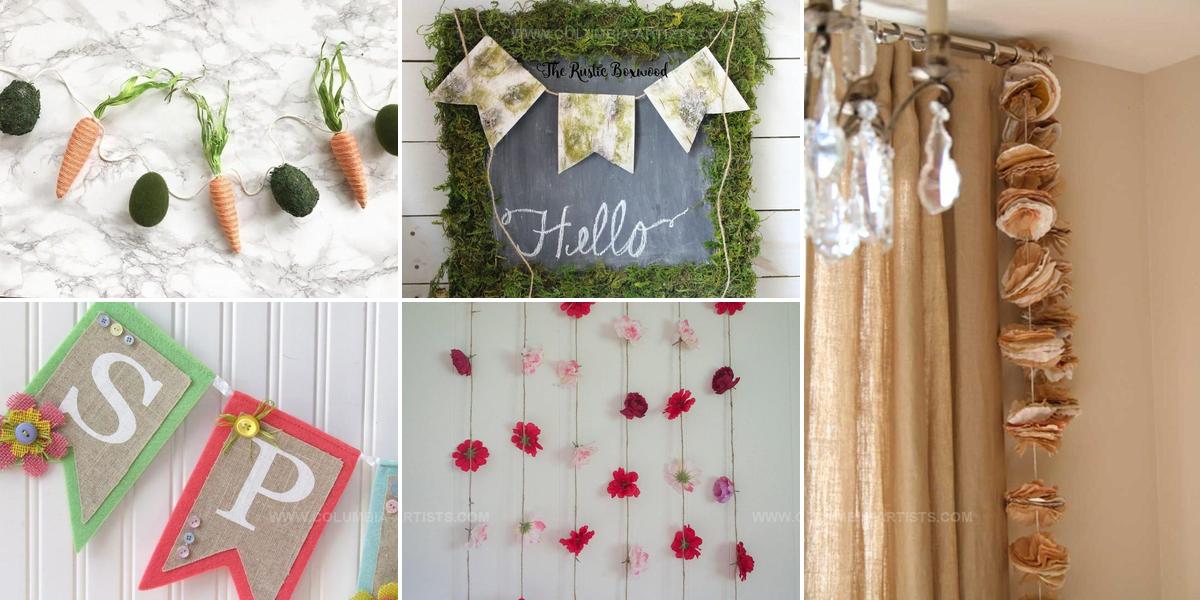 9995358 DIY Spring Garland Ideas