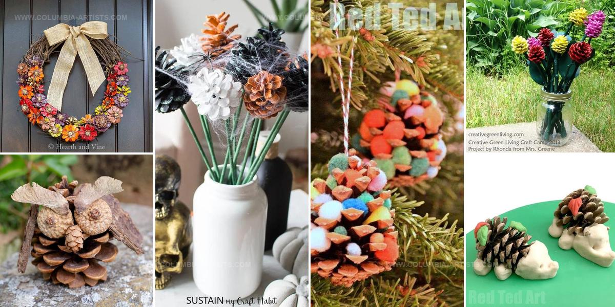 6686082 Pine Cone Craft Ideas for Fall