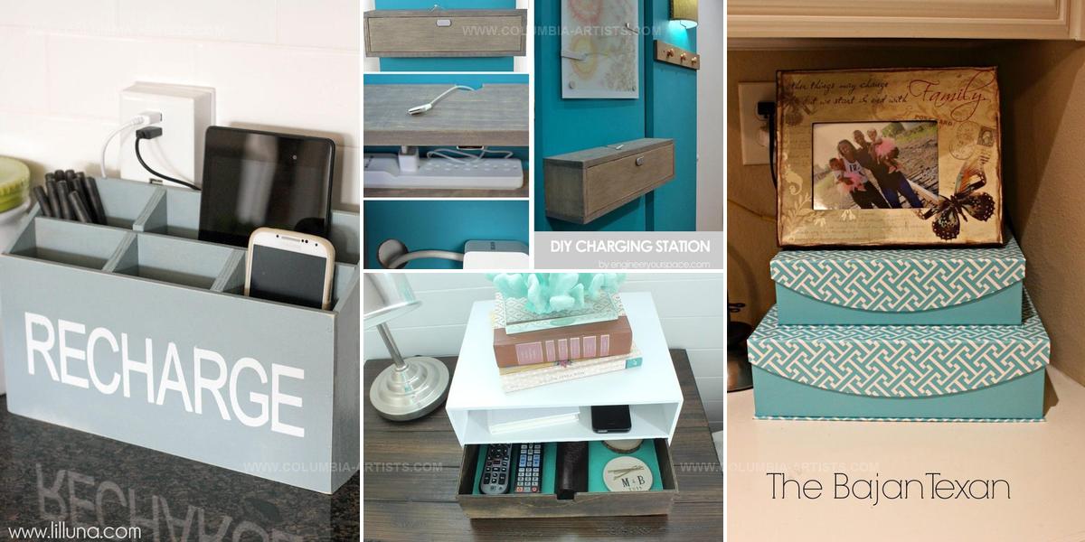 8553912 DIY Charging Station Ideas