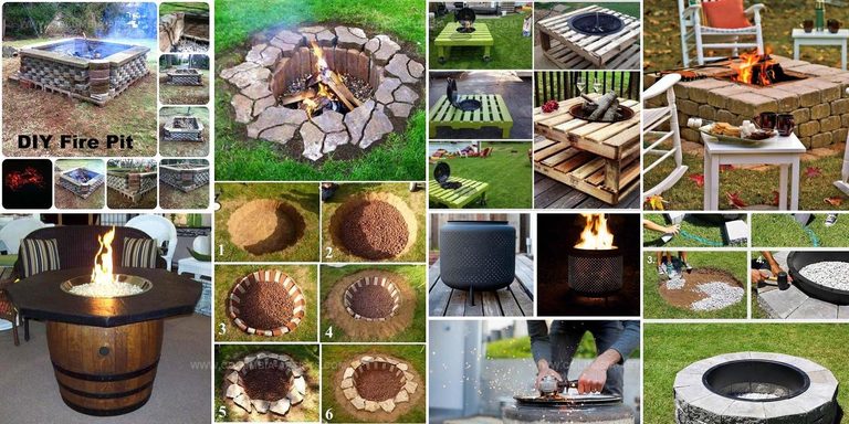 9923221 Outdoor DIY Fire Pit Ideas
