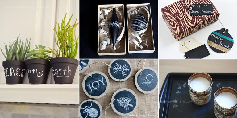 8601007 Chalkboard Christmas Crafts