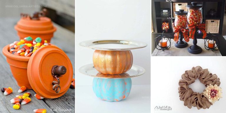 1439072 Dollar Store Fall Decor Ideas