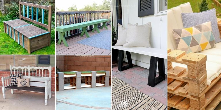 2251534 DIY Garden Bench Ideas