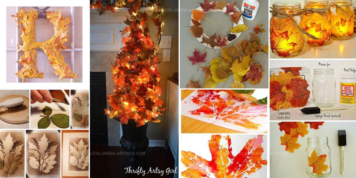 4951968 DIY Fall Leaf Crafts