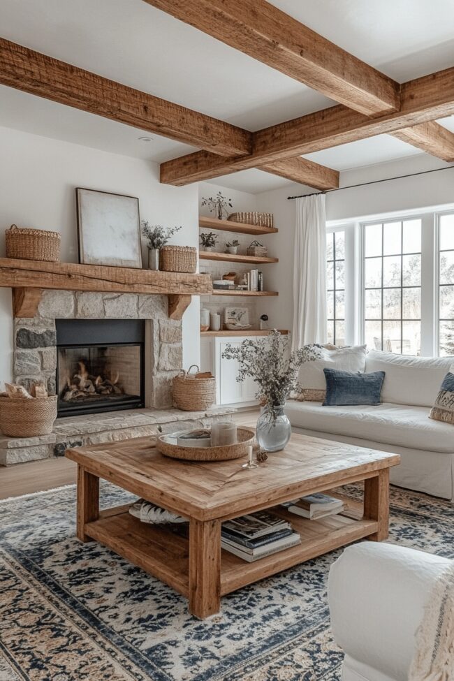 Rustic Charm Living Room