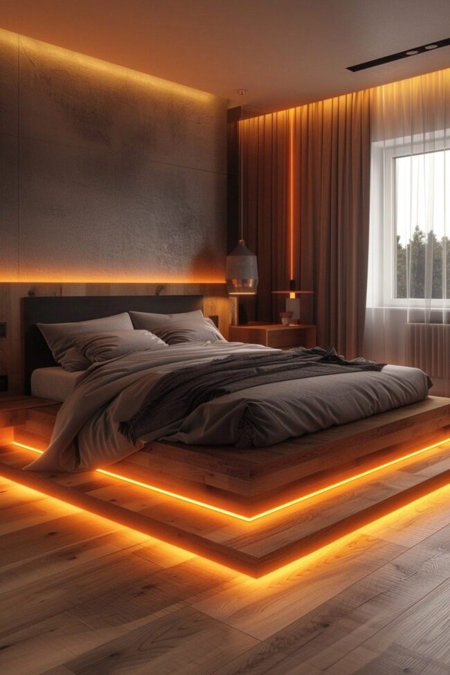 LED Strip Accents for Furniture
