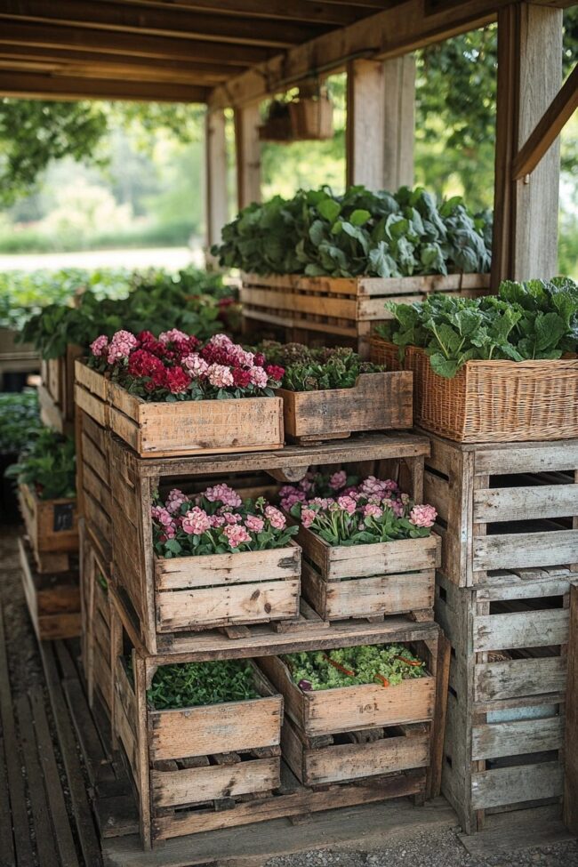 Rustic Storage Solutions