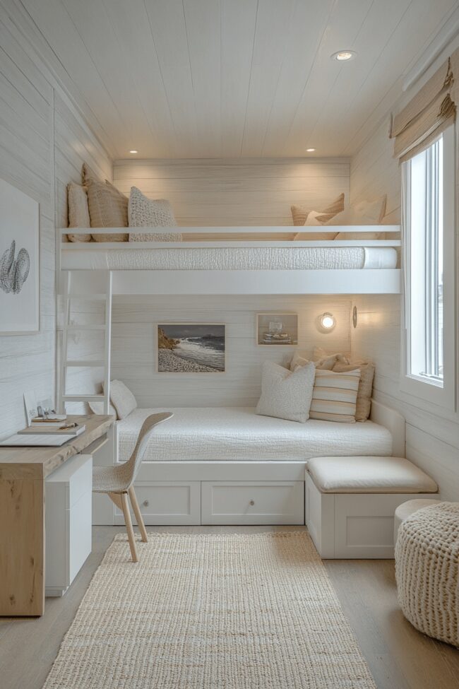 Lofty Living: Contemporary Kids Bedroom