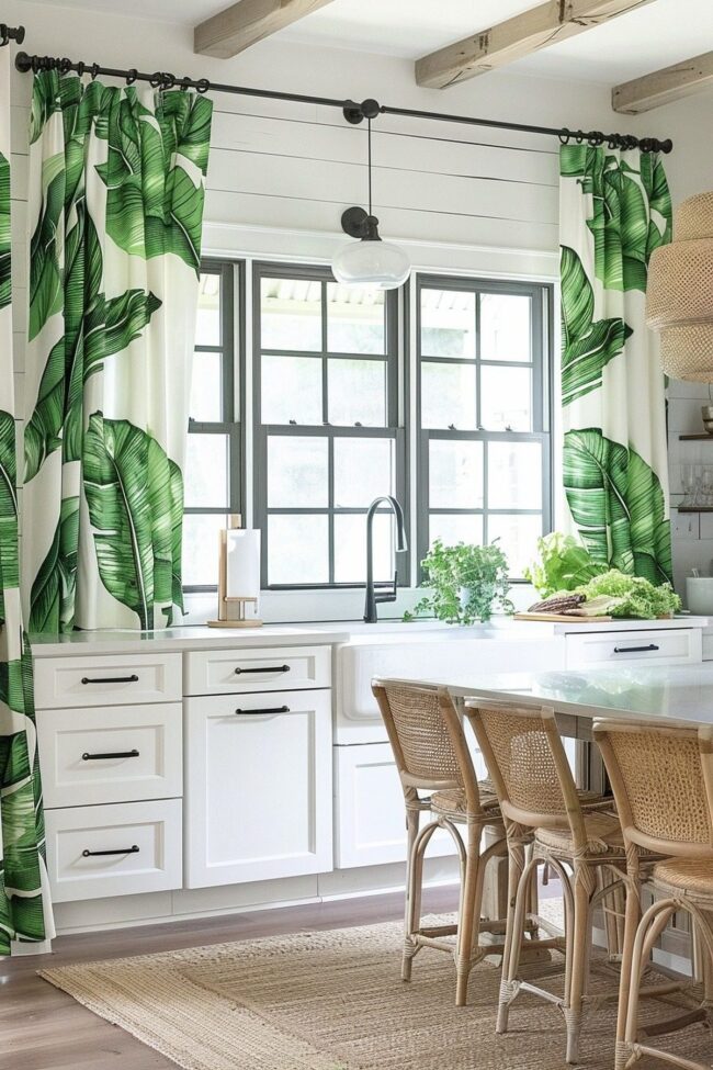 Botanical Elegance Curtains