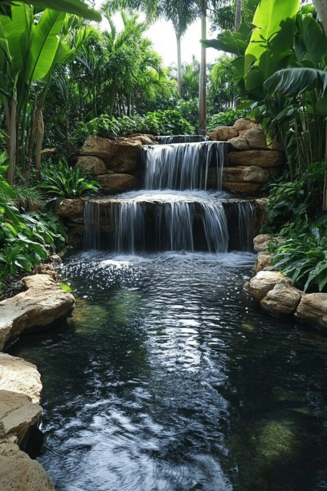 Tranquil Pond and Waterfall Designs
