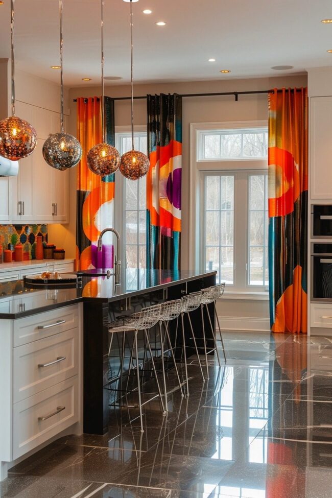 Artistic Window Drapery