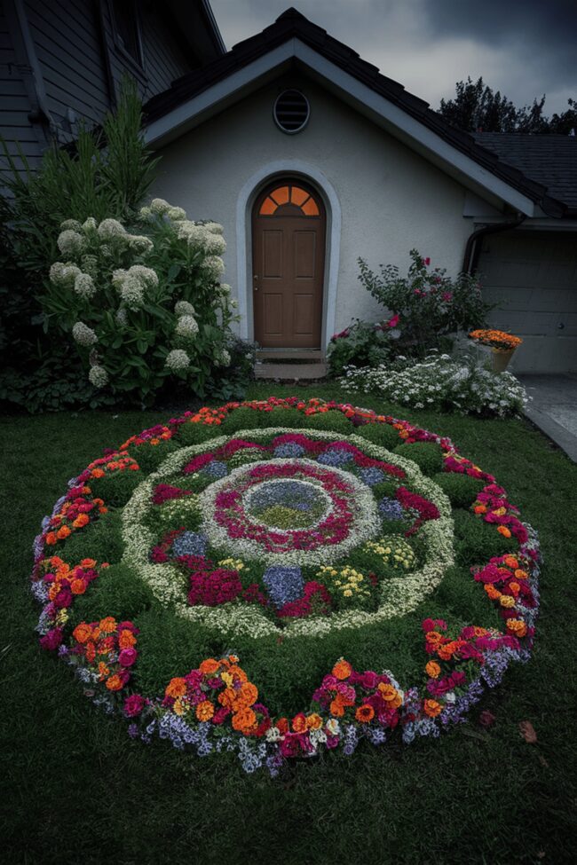 Enchanting Floral Mandala Design