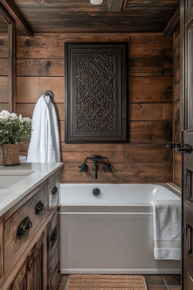 Antique Ironwork Accents in Decor