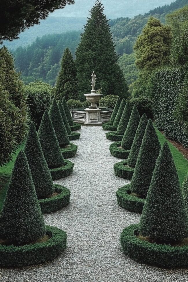Timeless Topiary Elegance