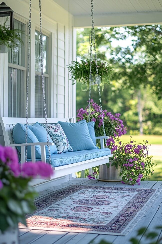 Inviting Outdoor Swing Seats