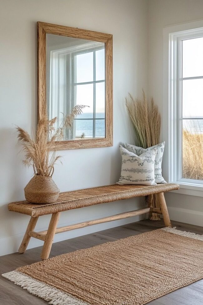 Eclectic Minimalist Entrance