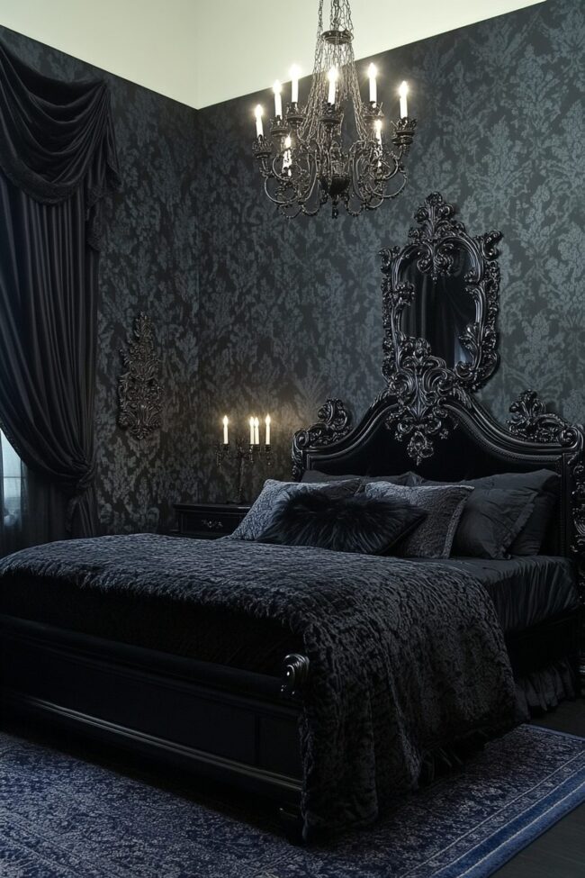 Dark Aesthetics in Gothic Style