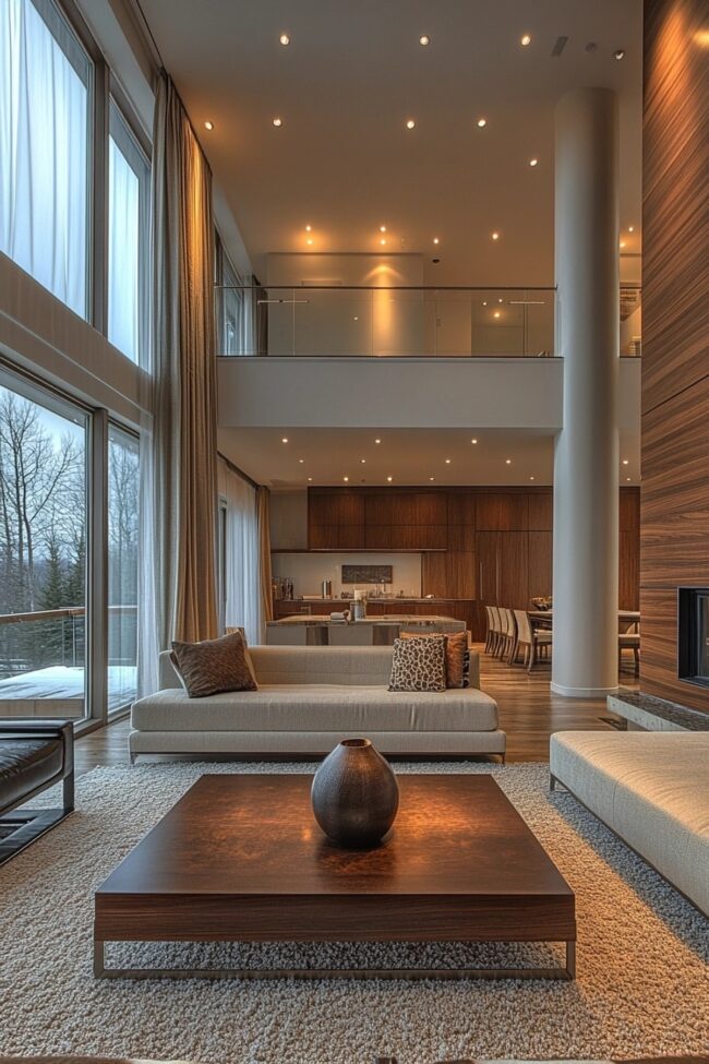 High-Ceiling Contemporary Dream