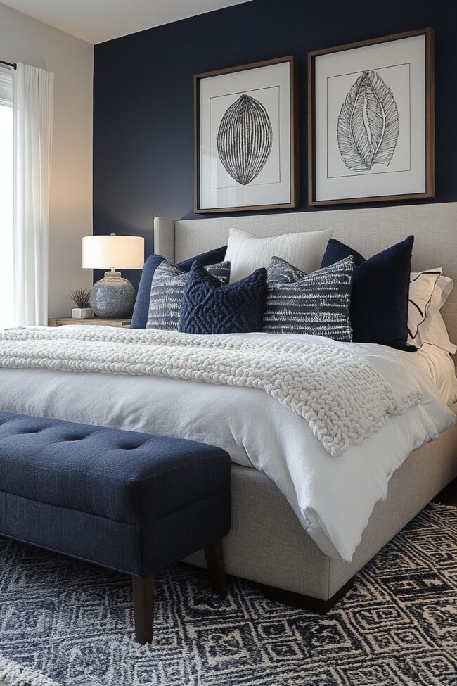 Calming Navy Nook