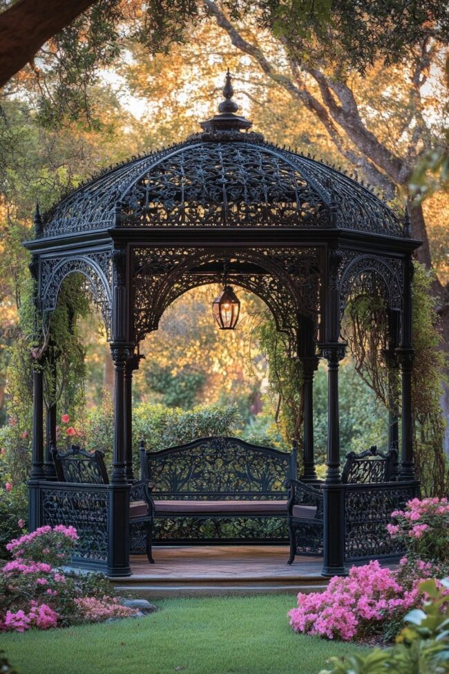 Elegant Victorian Gazebo
