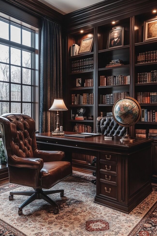 Classic Collegiate Home Office